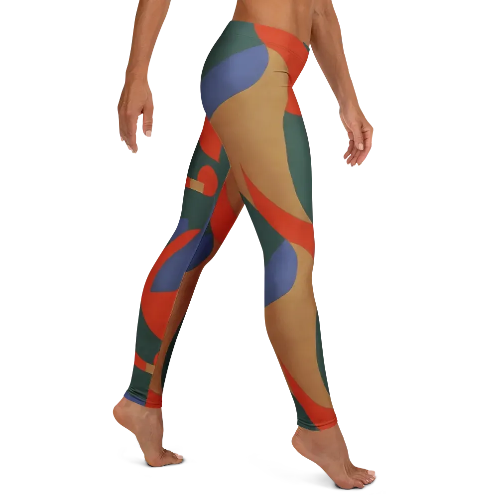 Vermilion Current on Leggings — Right