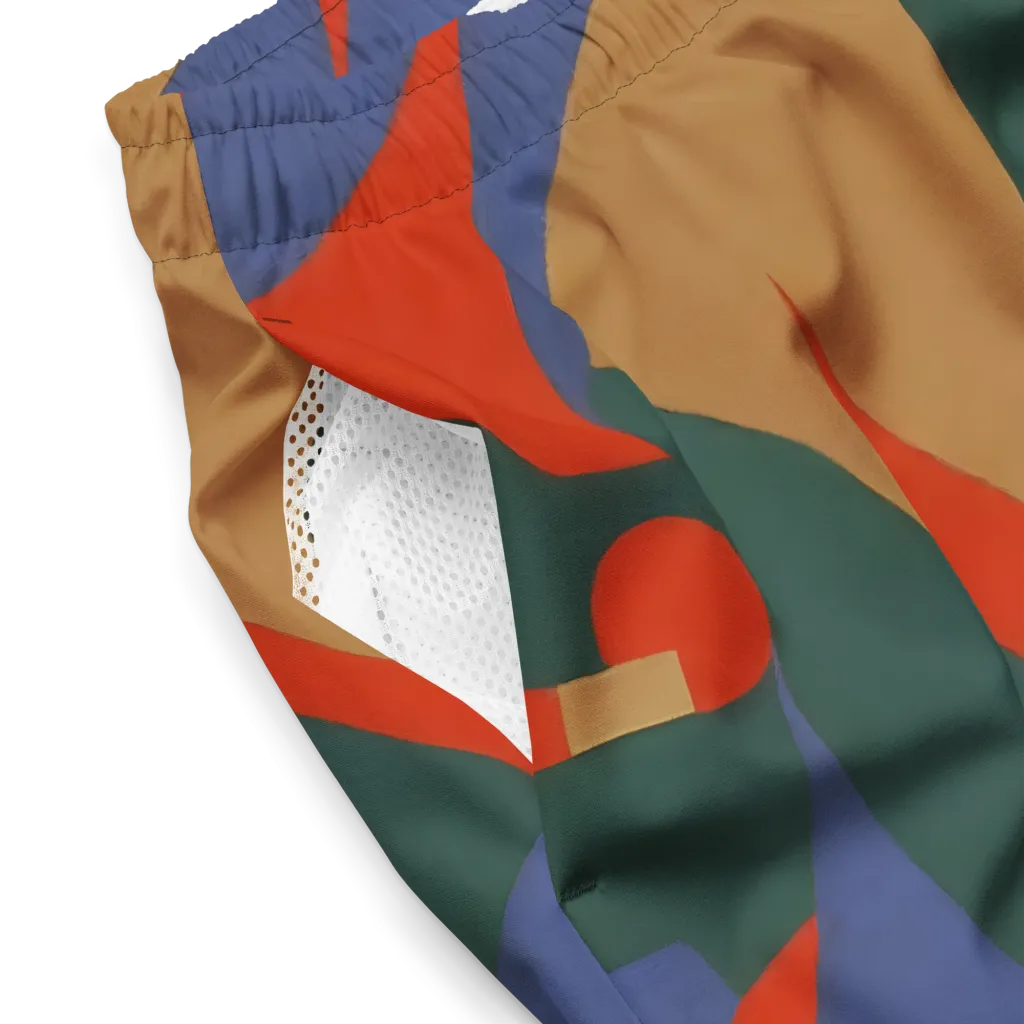 Vermilion Current on Swim Trunks — Product details 2