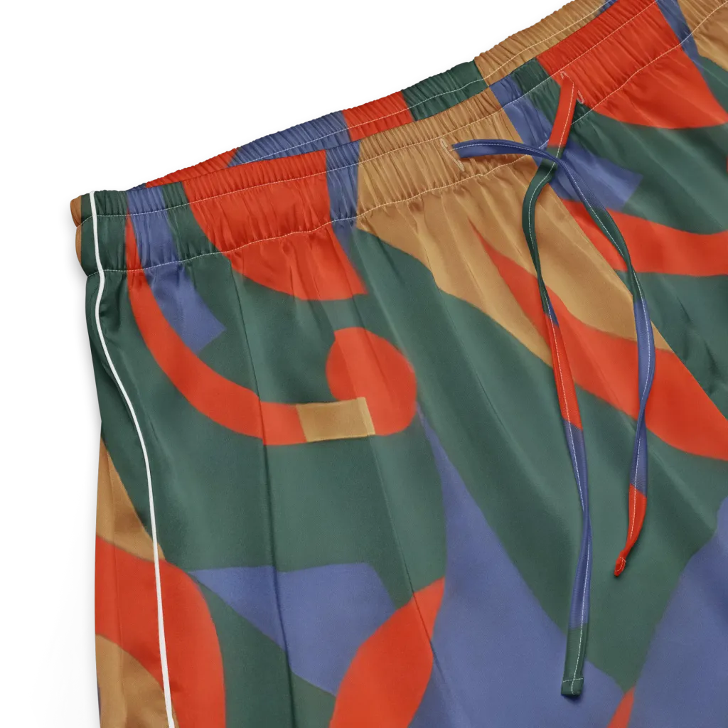 Vermilion Current on Women's Pajama Shorts — Product details
