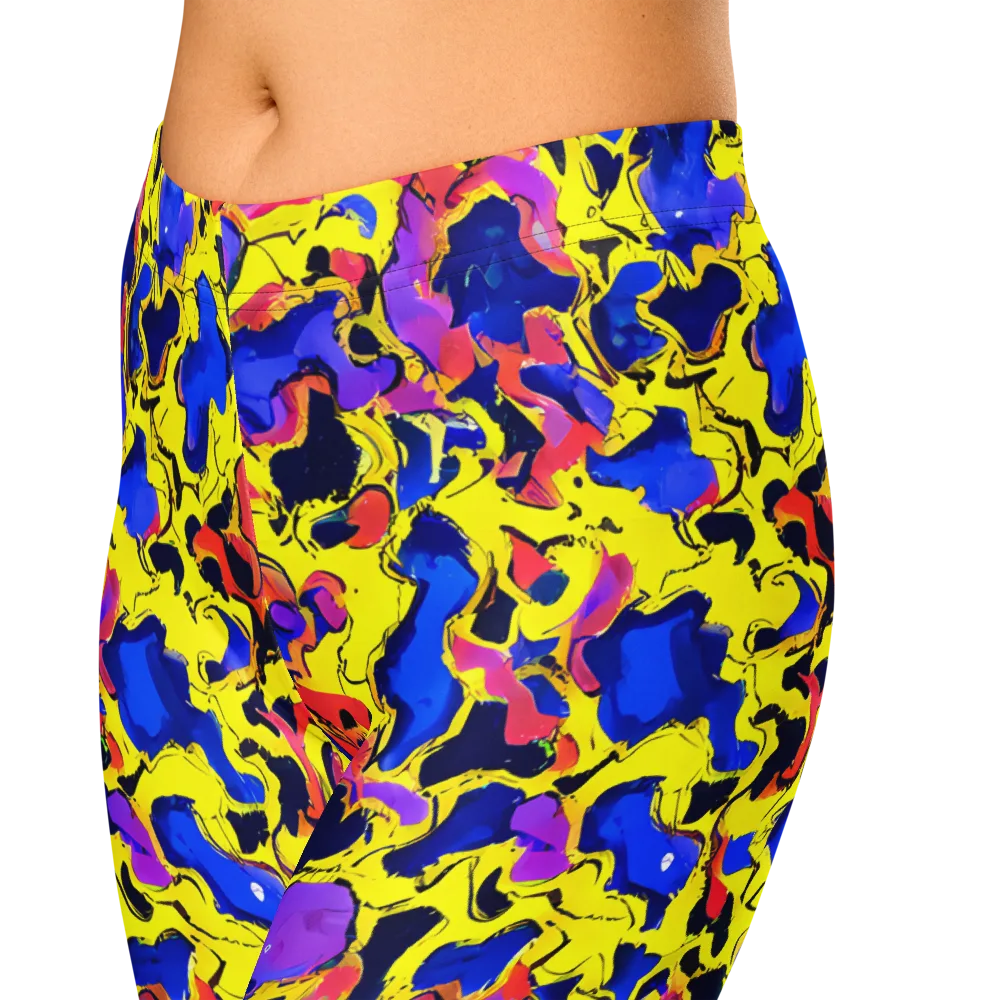 Pop Alchemy on Capri Leggings — Zoomed-in