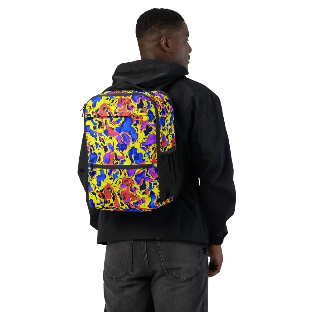 Pop Alchemy on Utility Backpack — Back