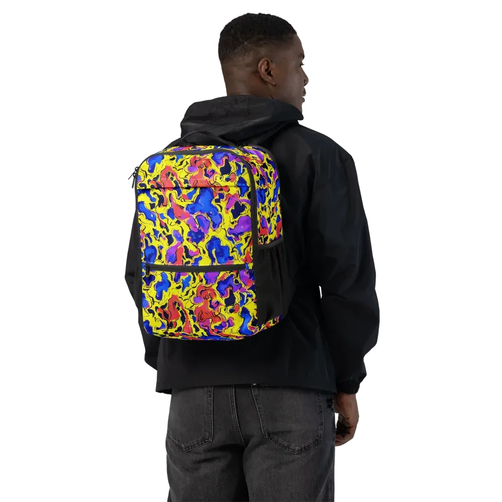 Pop Alchemy on Utility Backpack — Back