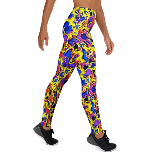 Pop Alchemy on a Yoga Leggings