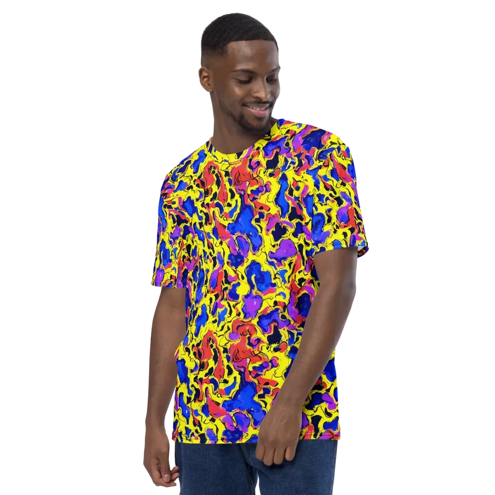 Pop Alchemy on Men's Crew Neck T-Shirt — Left