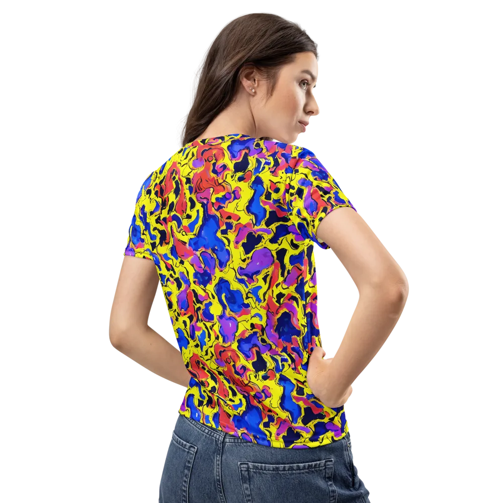 Pop Alchemy on Women's Crew Neck T-Shirt — Back
