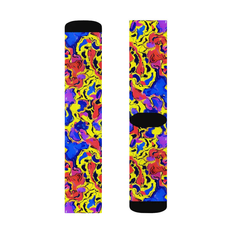 Pop Alchemy on Socks — Right Sock
