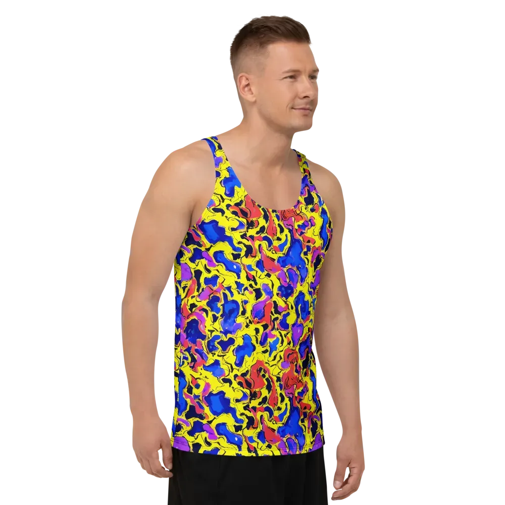 Pop Alchemy on Men's Tank Top — Right Front