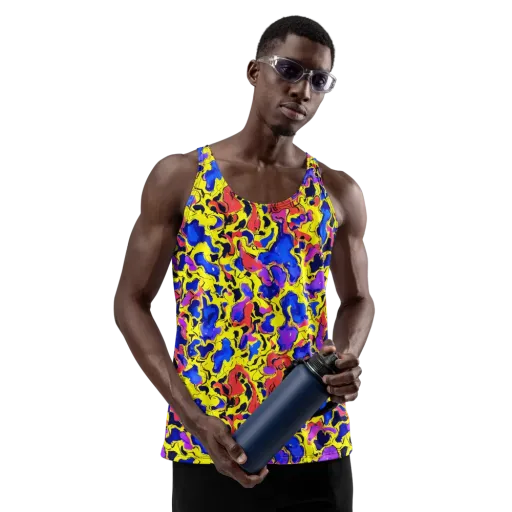 Pop Alchemy on a Men's Tank Top