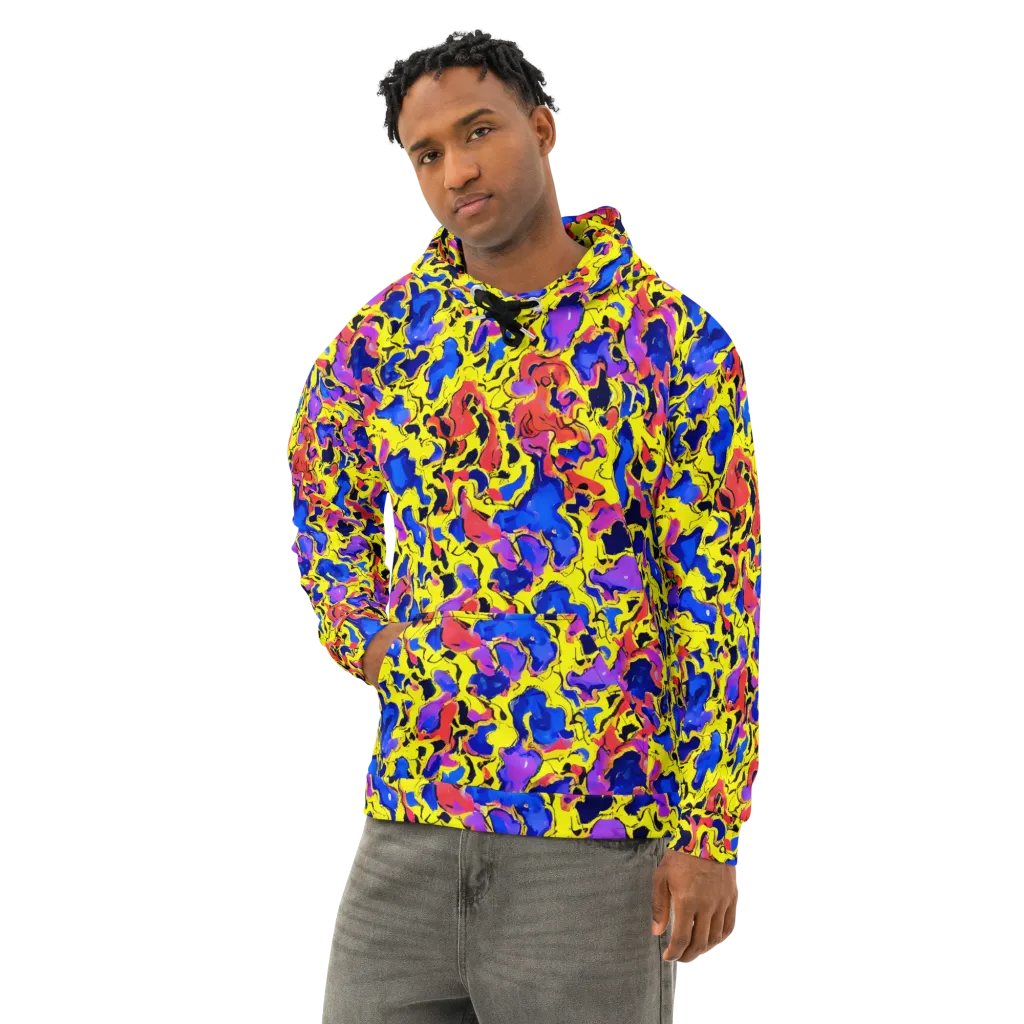 Pop Alchemy on Cotton Hoodie — Left Front