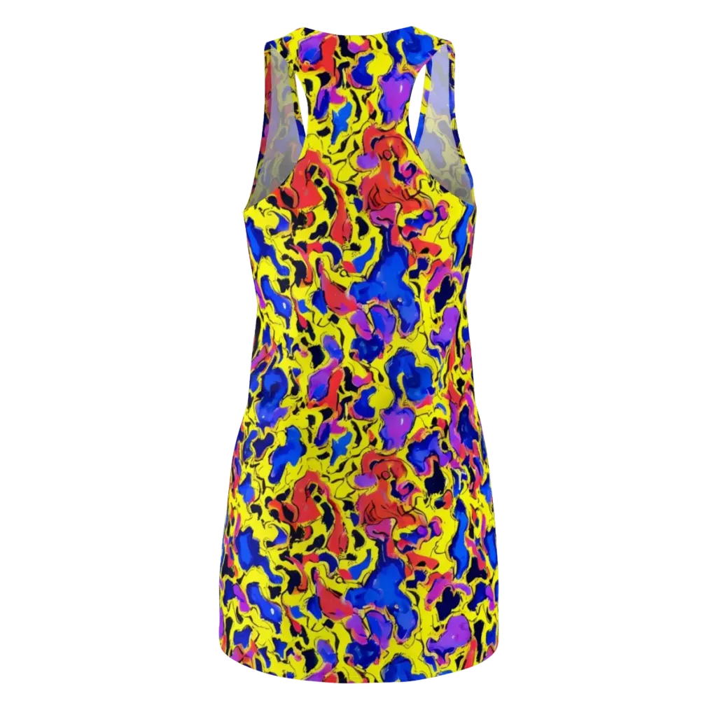 Pop Alchemy on Racerback Dress — Back