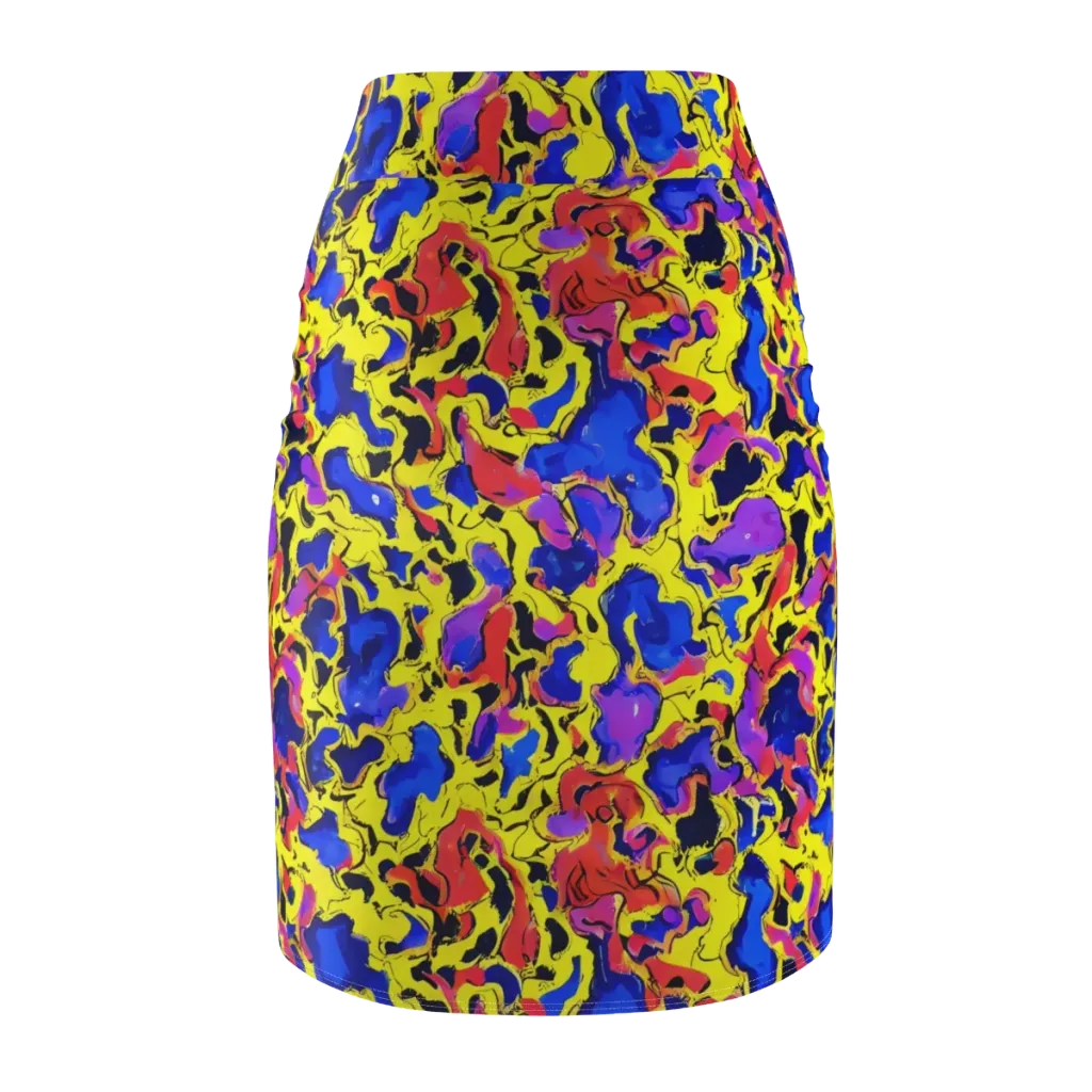 Pop Alchemy on Pencil Skirt — Back
