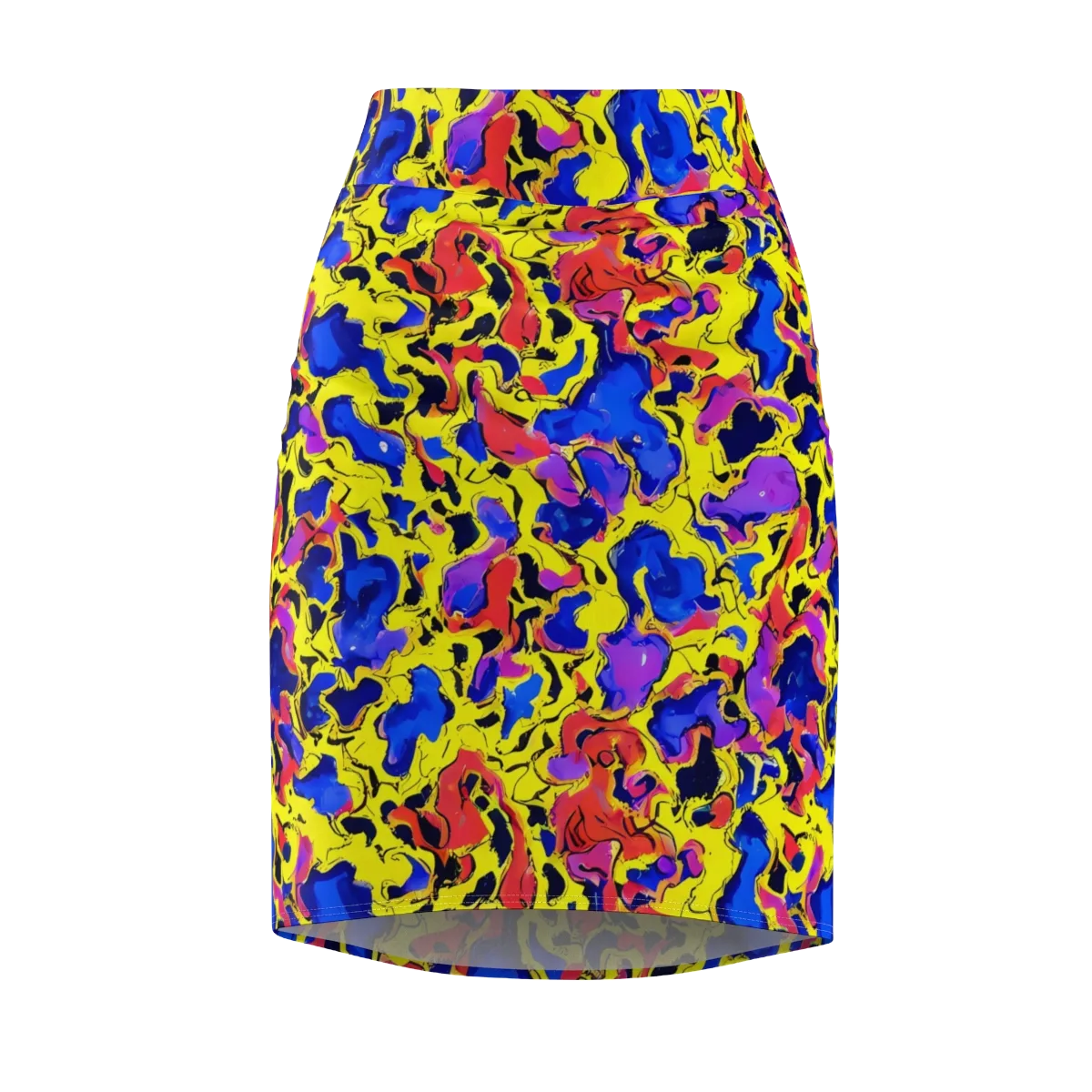 Pop Alchemy on Pencil Skirt — Front