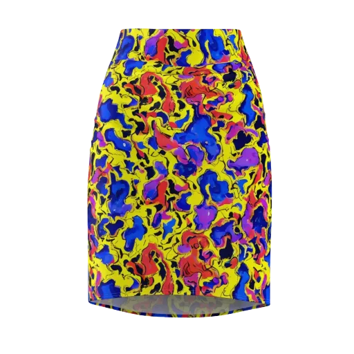 Pop Alchemy on a Pencil Skirt