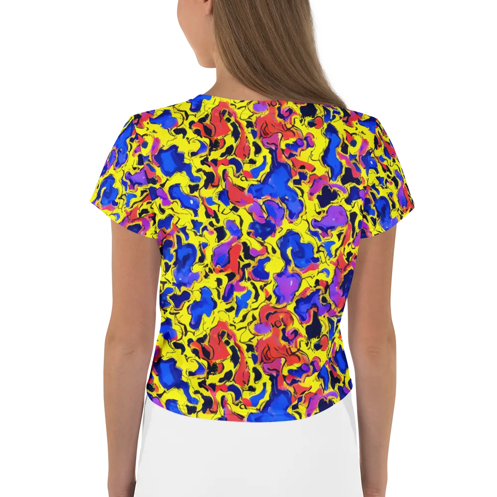 Pop Alchemy on Crop Tee — Back