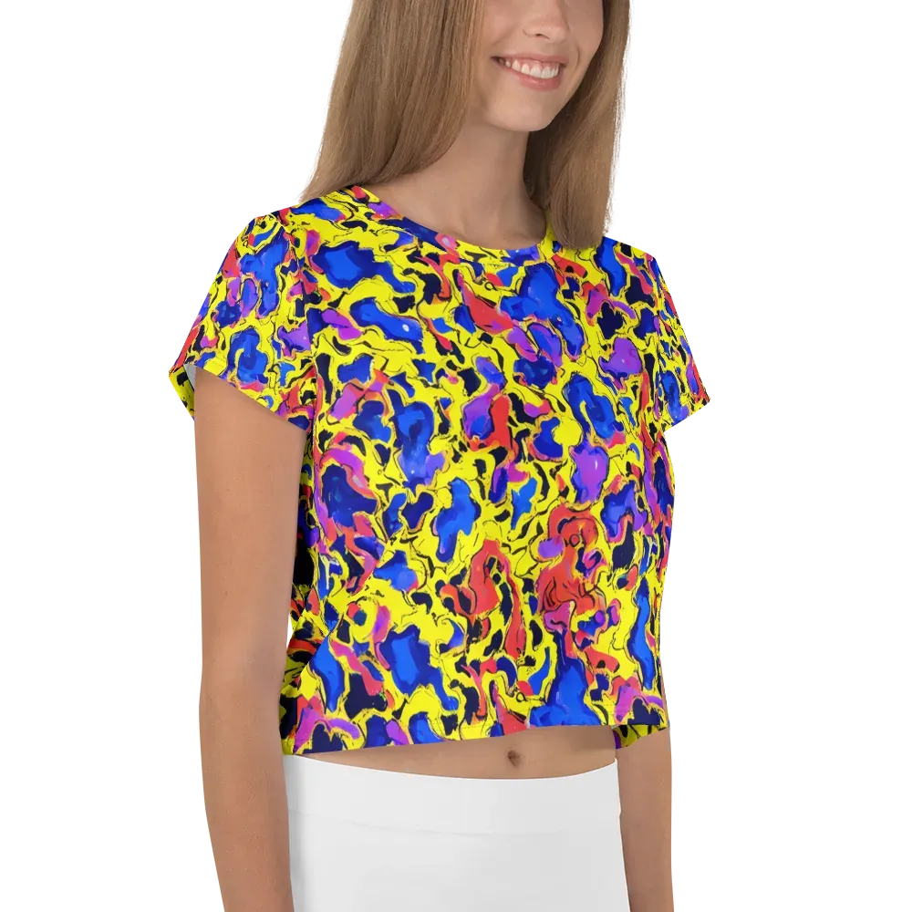 Pop Alchemy on Crop Tee — Right