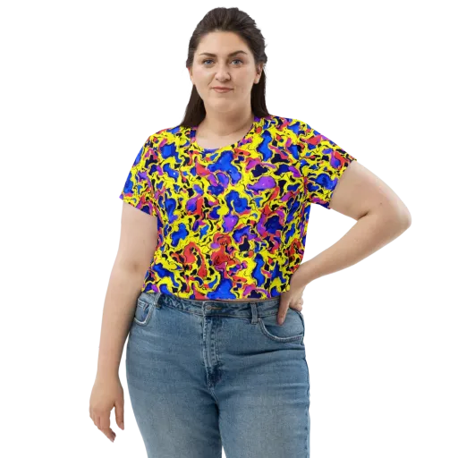 Pop Alchemy on a Crop Tee