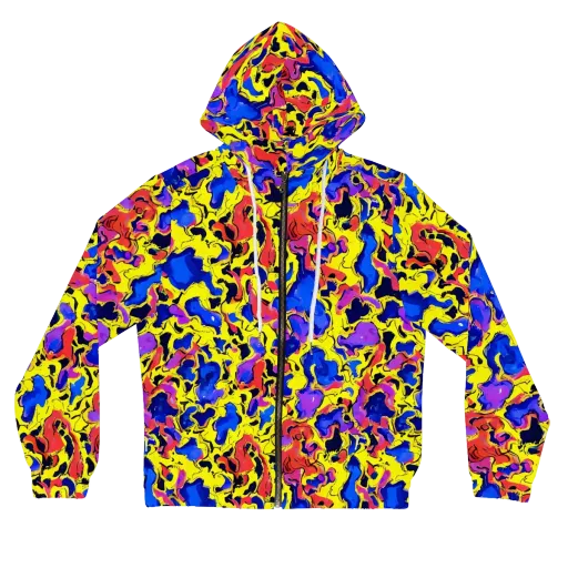 Pop Alchemy on a Women's Full-Zip Hoodie