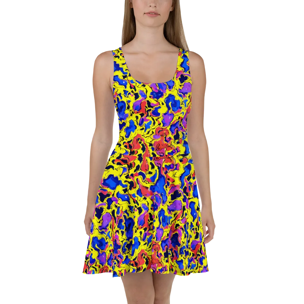 Pop Alchemy on Skater Dress — Front
