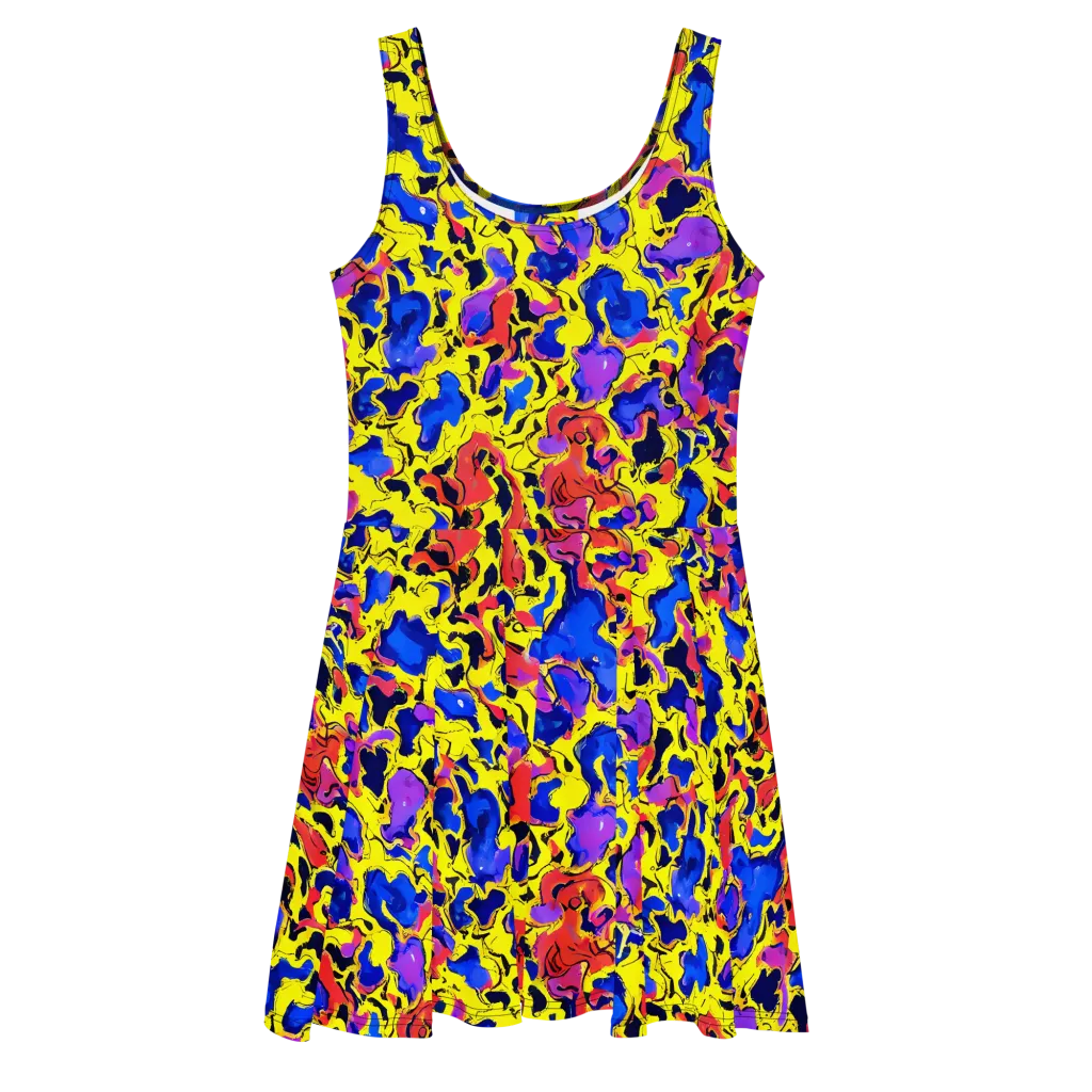 Pop Alchemy on Skater Dress — Front