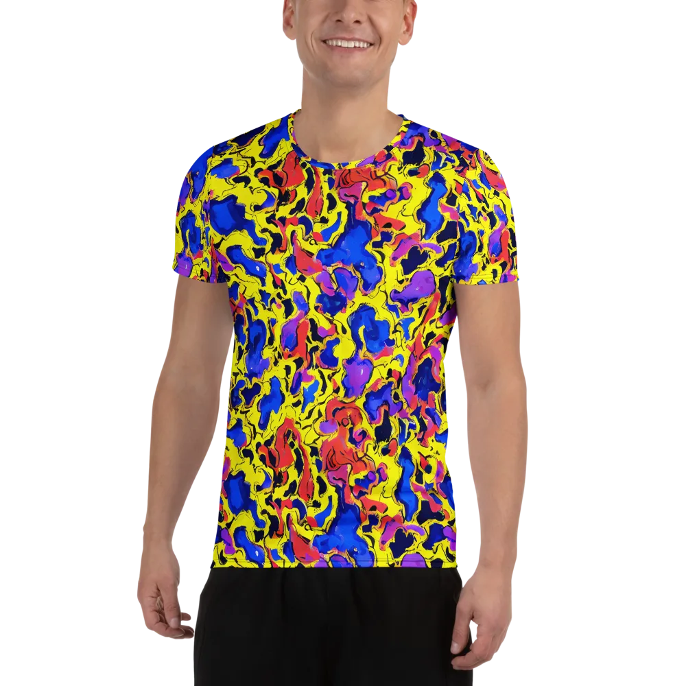 Pop Alchemy on Men's Athletic T-Shirt — Front