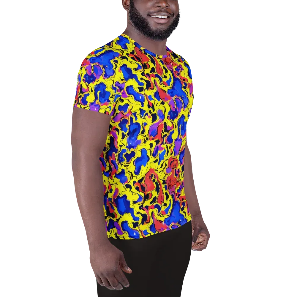 Pop Alchemy on Men's Athletic T-Shirt — Right