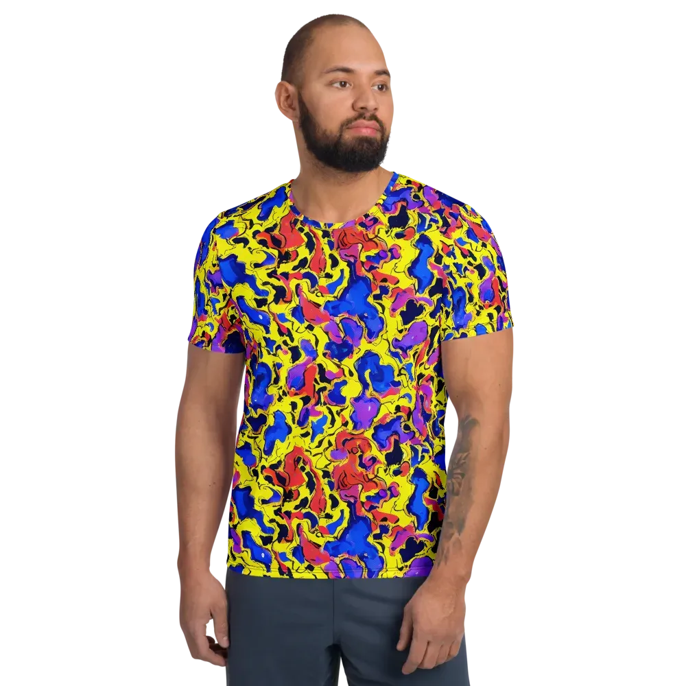 Pop Alchemy on Men's Athletic T-Shirt — Front
