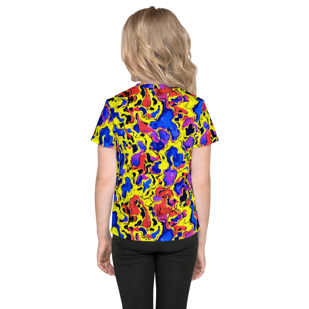 Pop Alchemy on Kids Crew Neck T-Shirt — Back