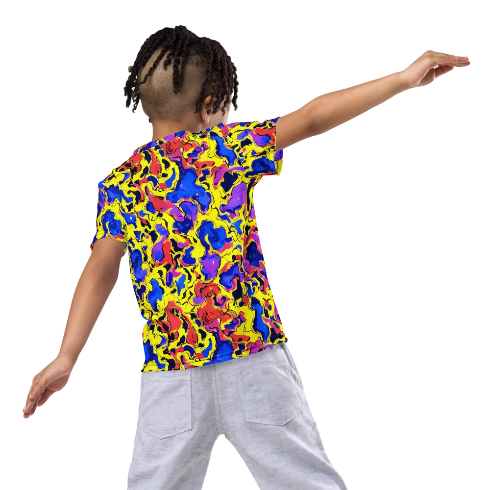 Pop Alchemy on Kids Crew Neck T-Shirt — Back