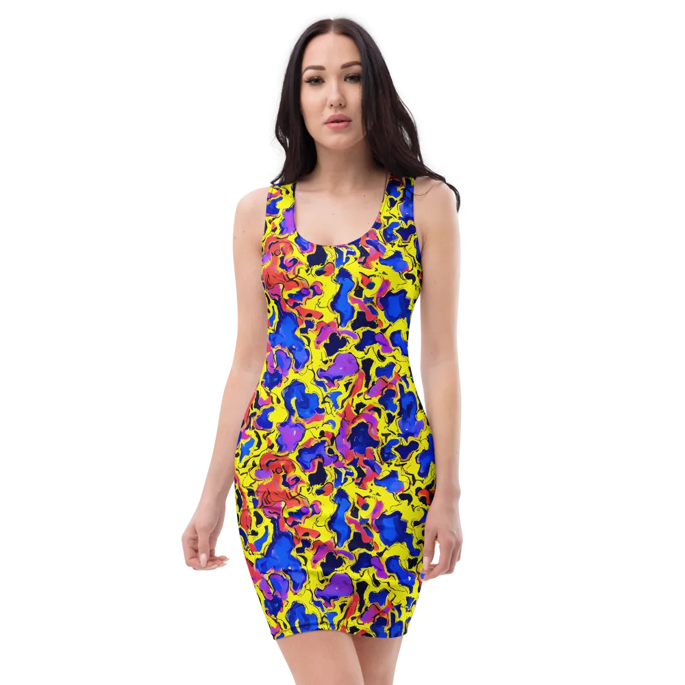 Pop Alchemy on Bodycon Dress — Front