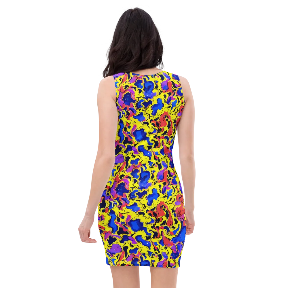 Pop Alchemy on Bodycon Dress — Back