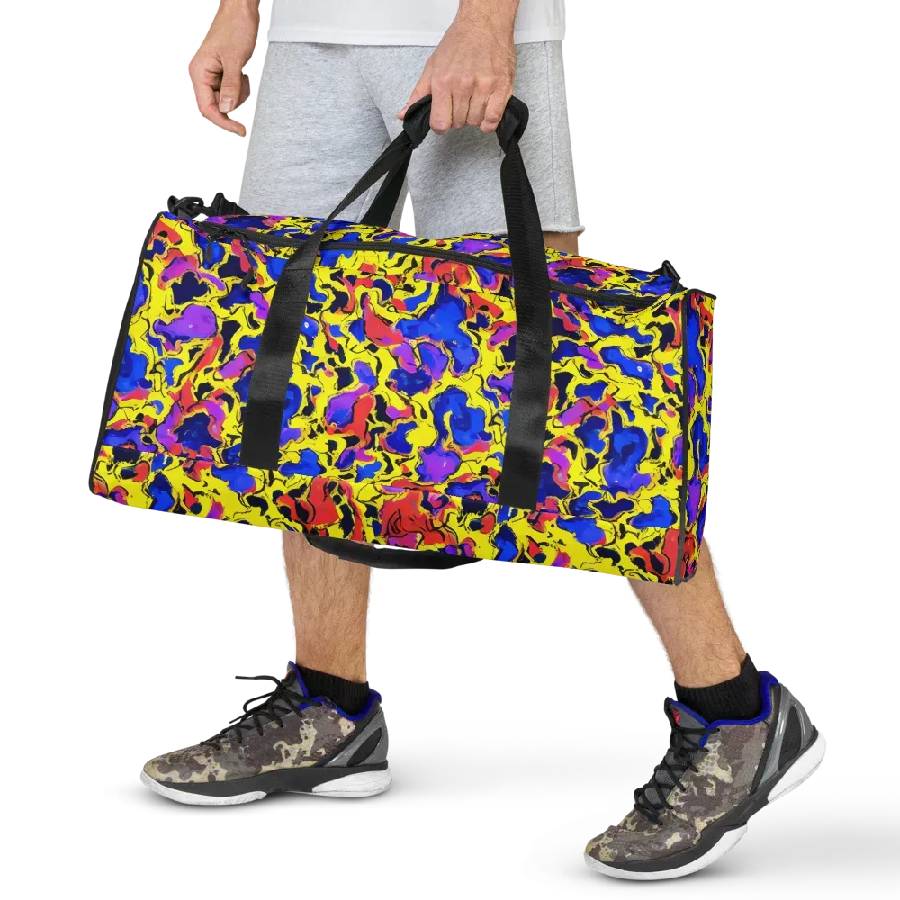 Pop Alchemy on Duffle Bag — Front