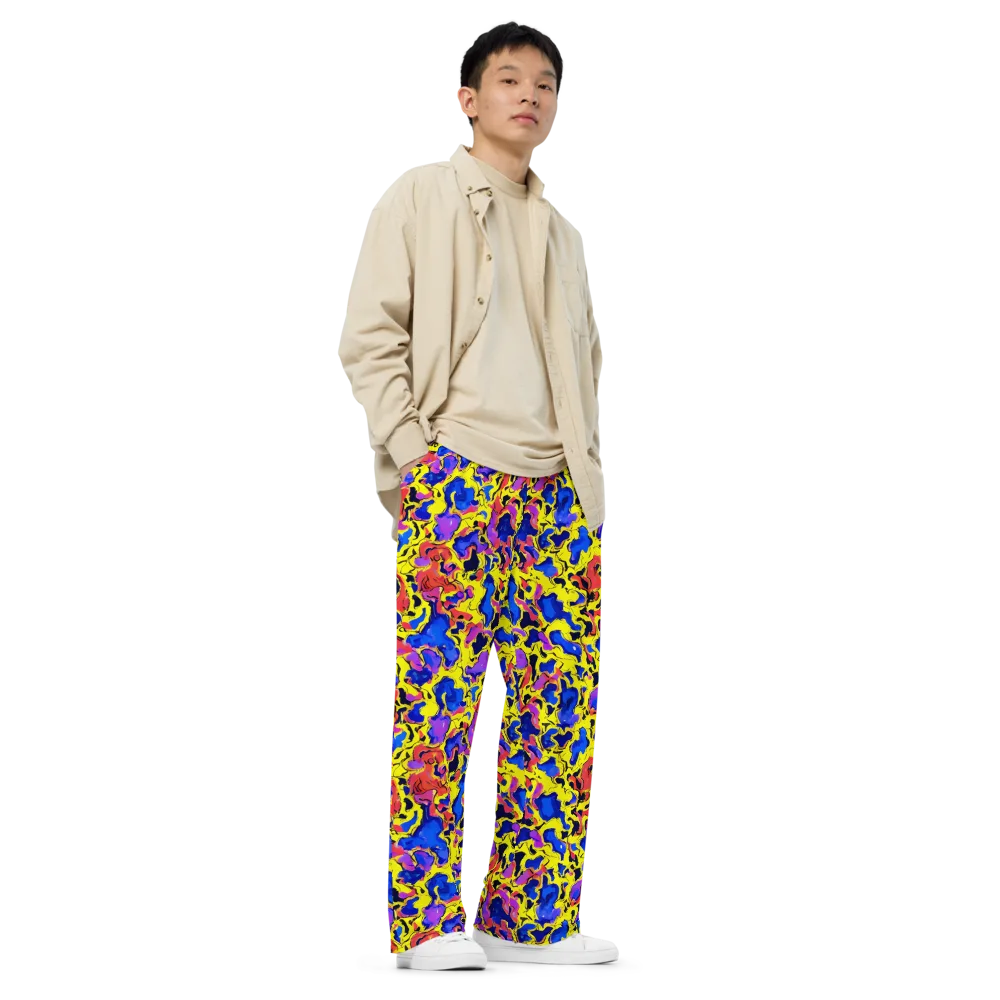 Pop Alchemy on Wide-Leg Pants — Right Front