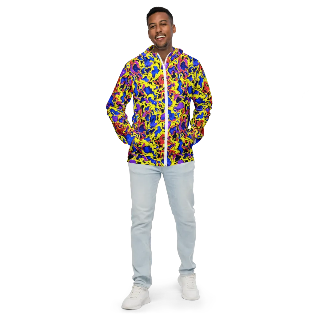 Pop Alchemy on Men's Windbreaker — Front