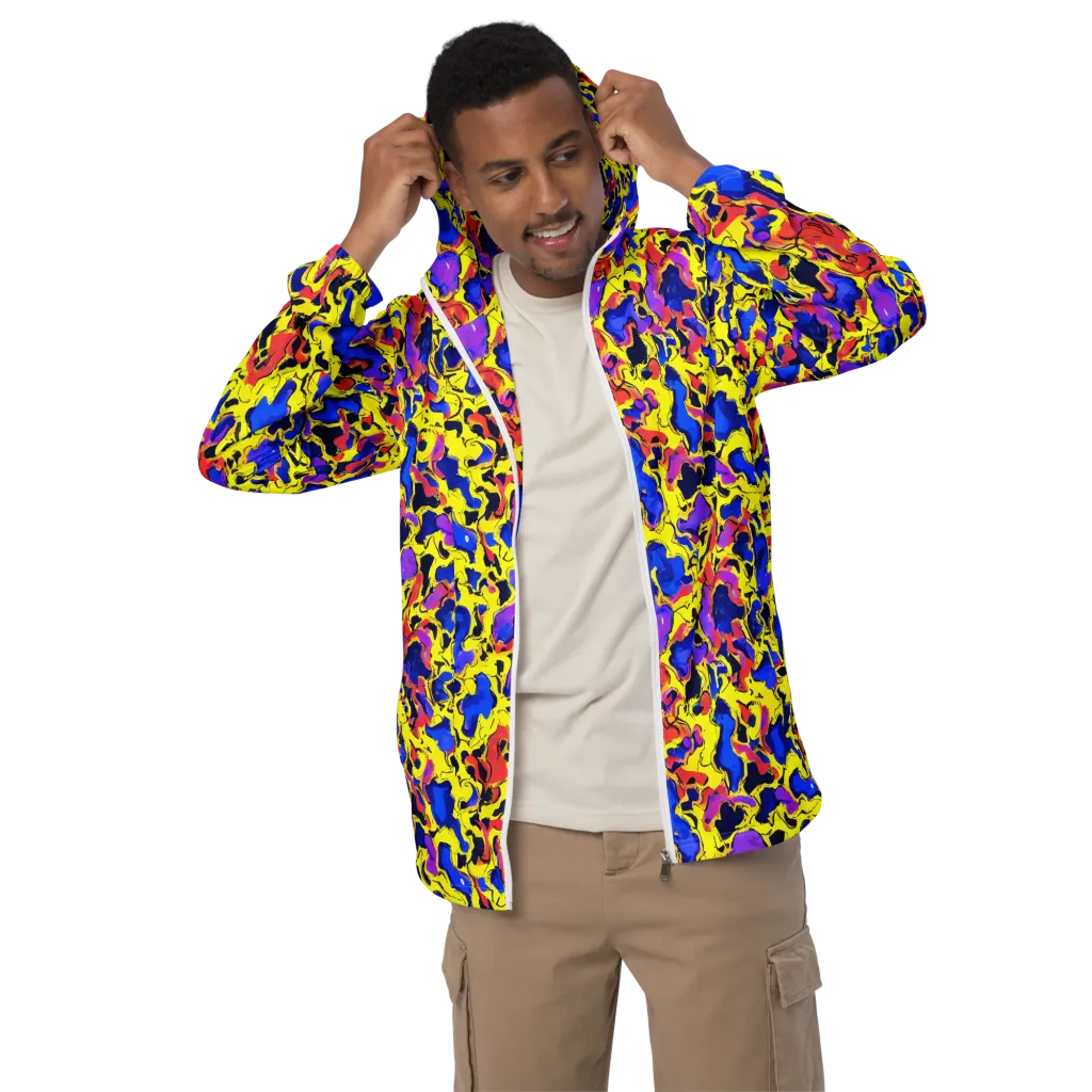 Pop Alchemy on Men's Windbreaker — Front