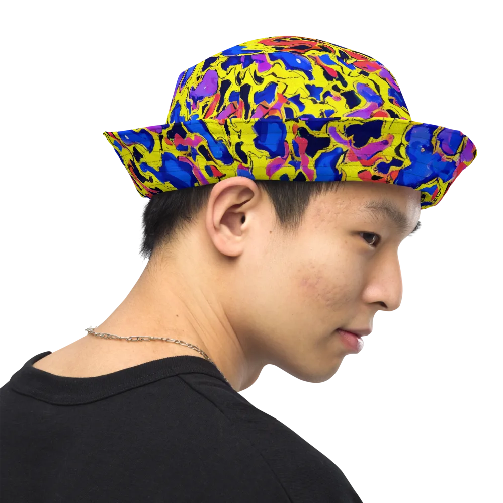 Pop Alchemy on Reversible Bucket Hat — Right Outside