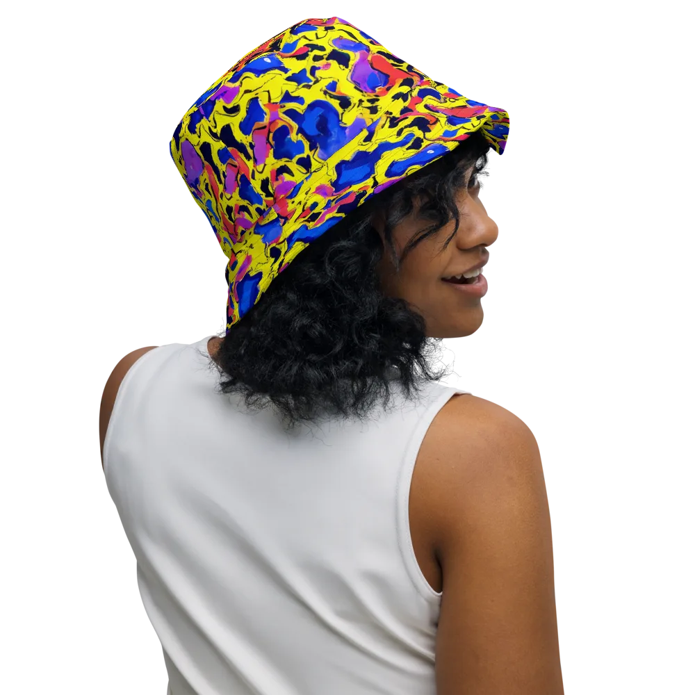 Pop Alchemy on Reversible Bucket Hat — Right Outside