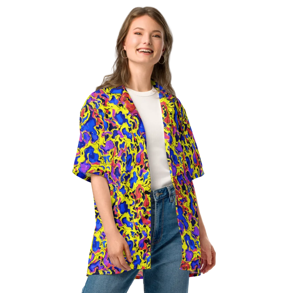 Pop Alchemy on Button Shirt — Front