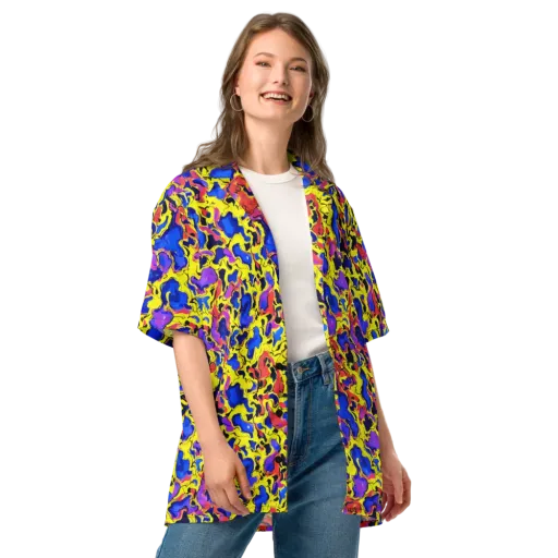 Pop Alchemy on a Button Shirt