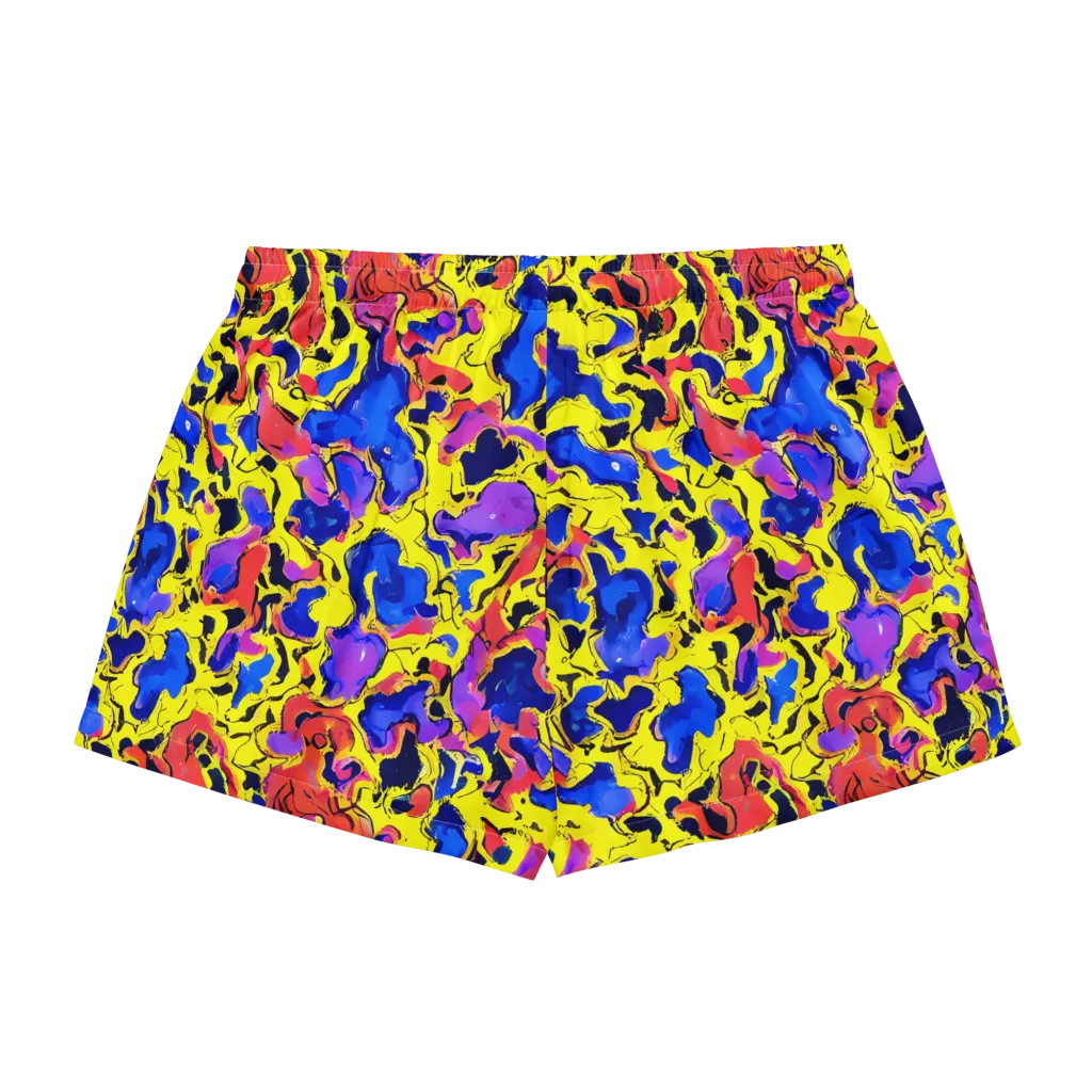 Pop Alchemy on Women's Pajama Shorts — Back