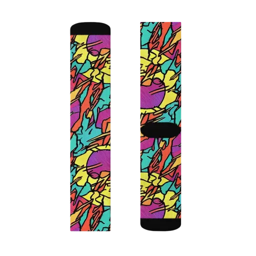 Kaleidoscope Crash on a Socks