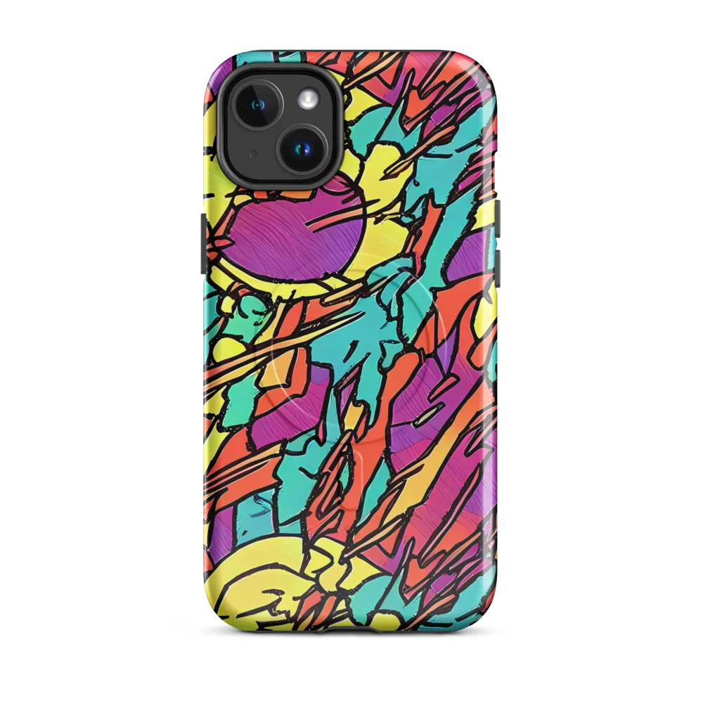 Kaleidoscope Crash on MagSafe Tough Case for iPhone® — Front