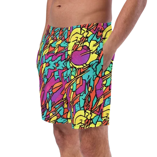 Kaleidoscope Crash on a Swim Trunks