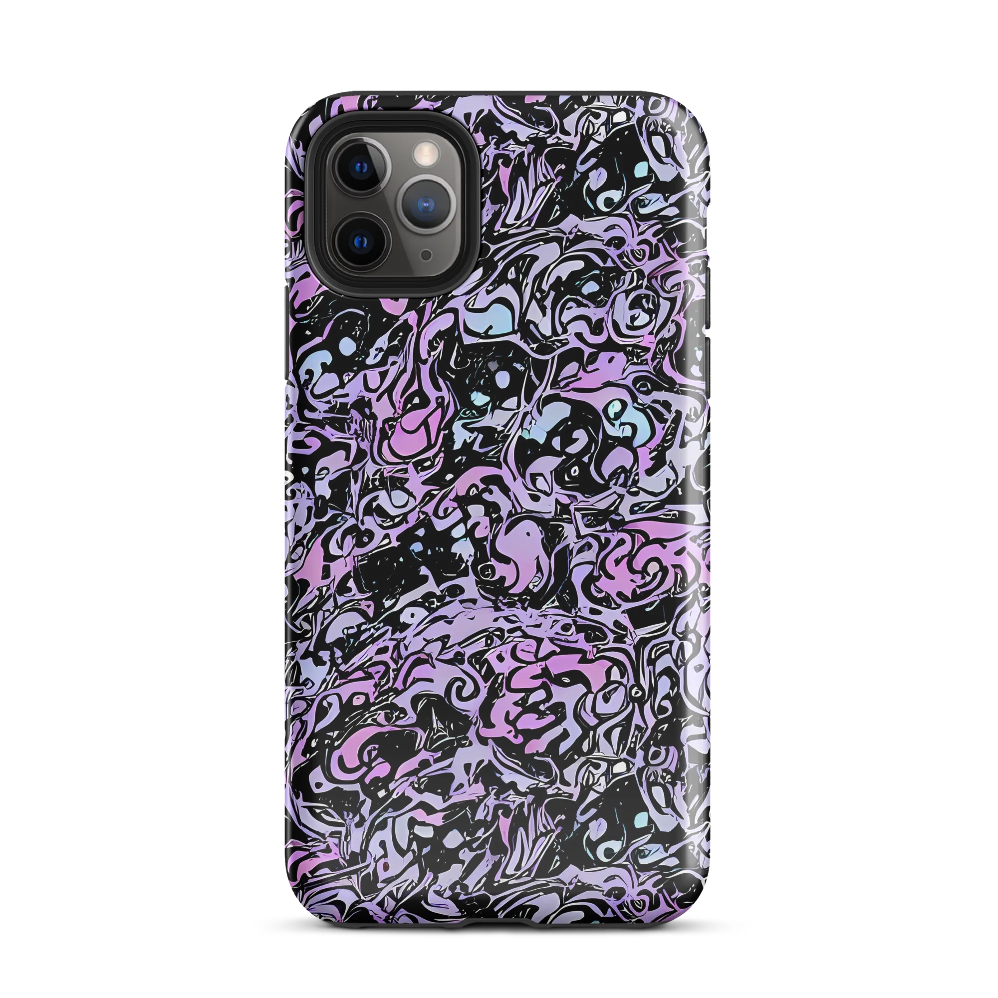 Ultraviolet Riddle on Tough Case for iPhone® — Front
