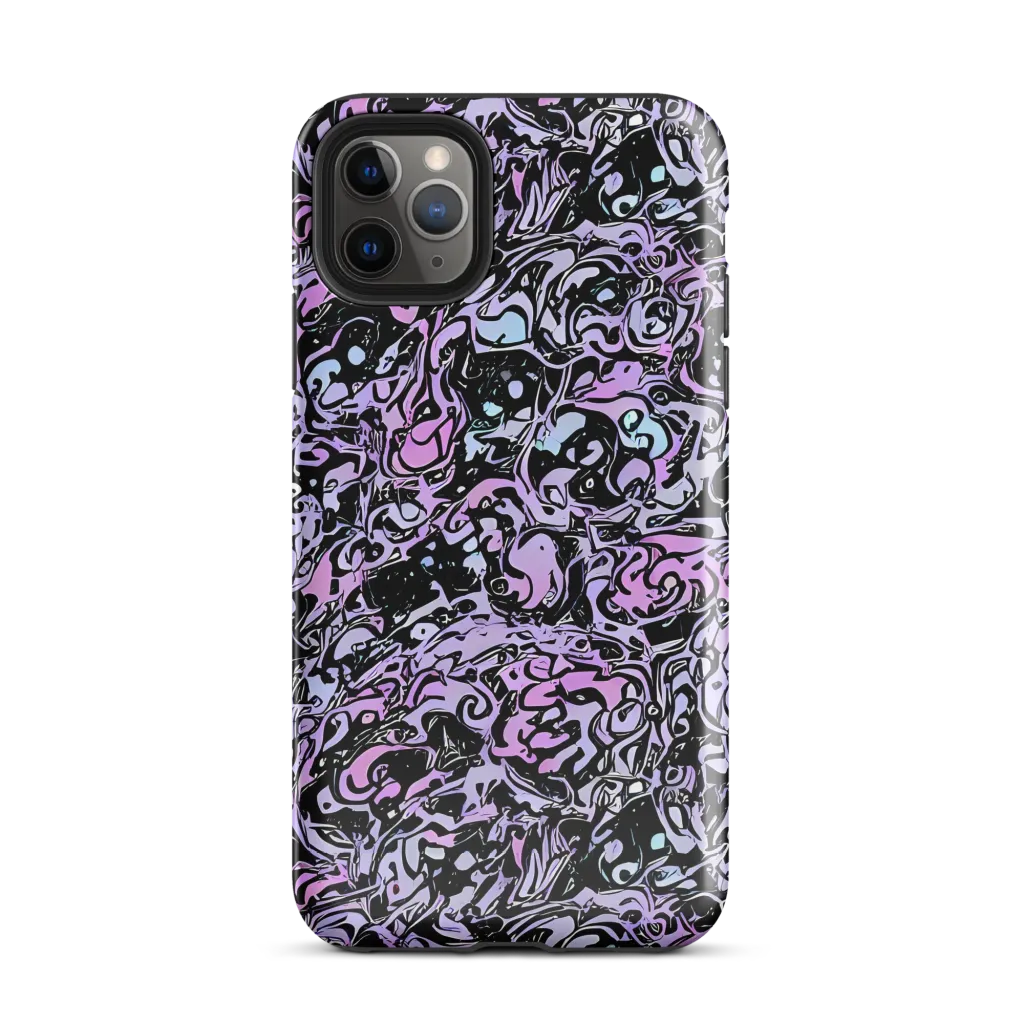 Ultraviolet Riddle on Tough Case for iPhone® — Front