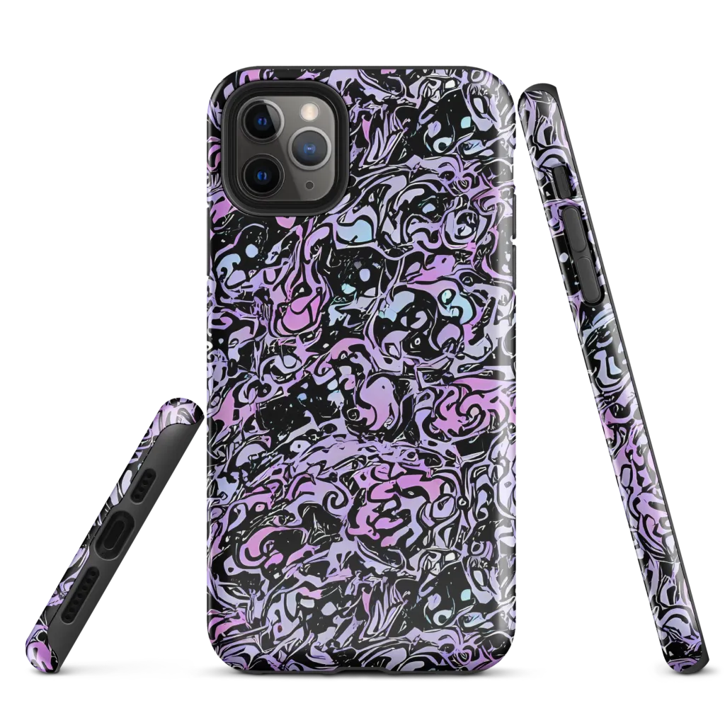 Ultraviolet Riddle on Tough Case for iPhone® — Front