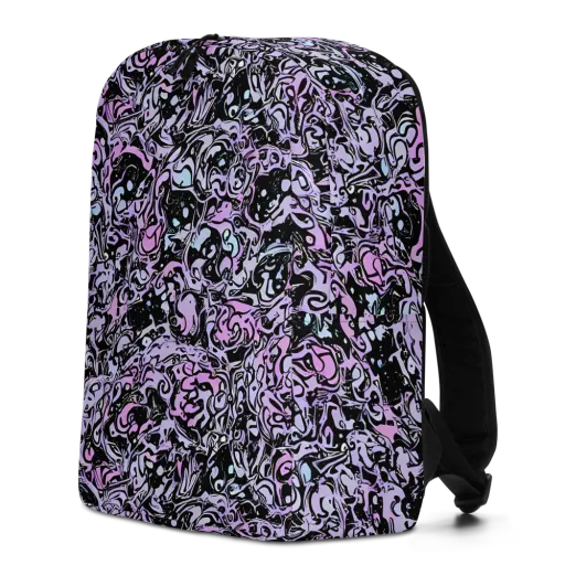 Ultraviolet Riddle on a Minimalist Backpack