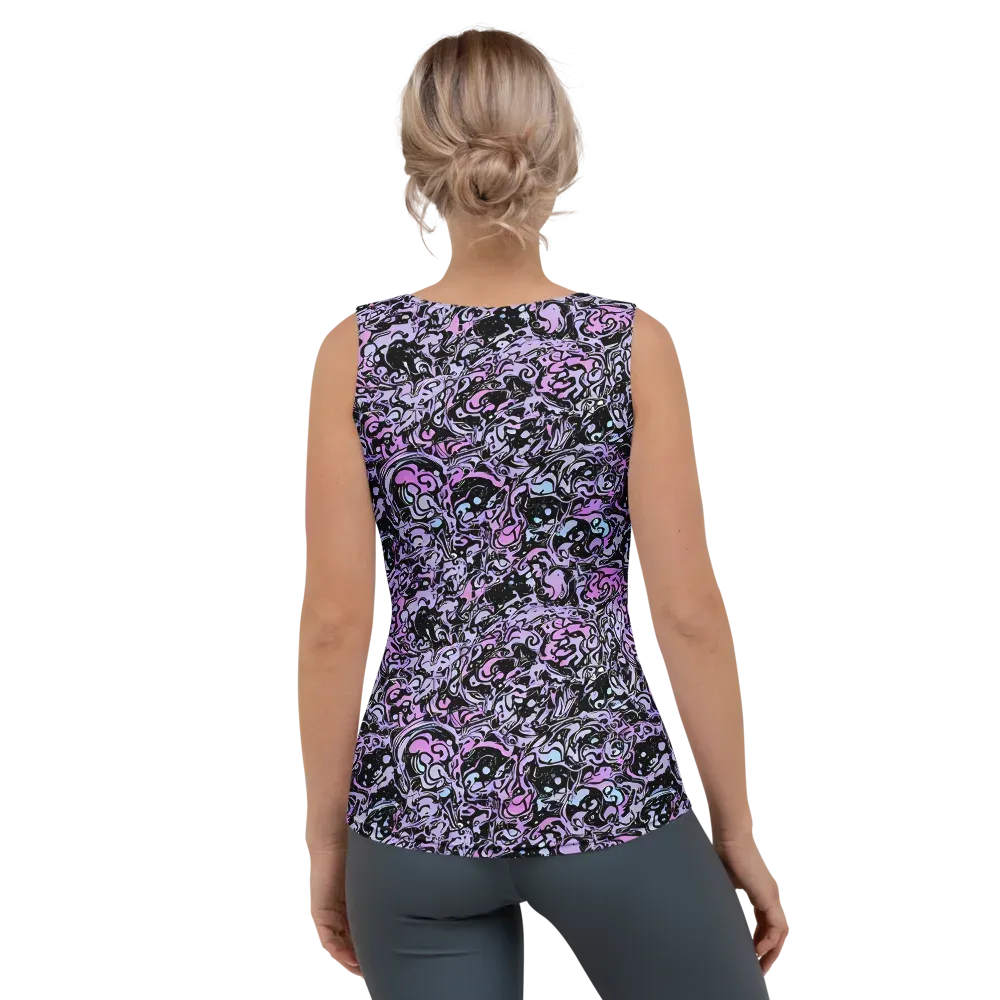 Ultraviolet Riddle on Women's Tank Top — Back
