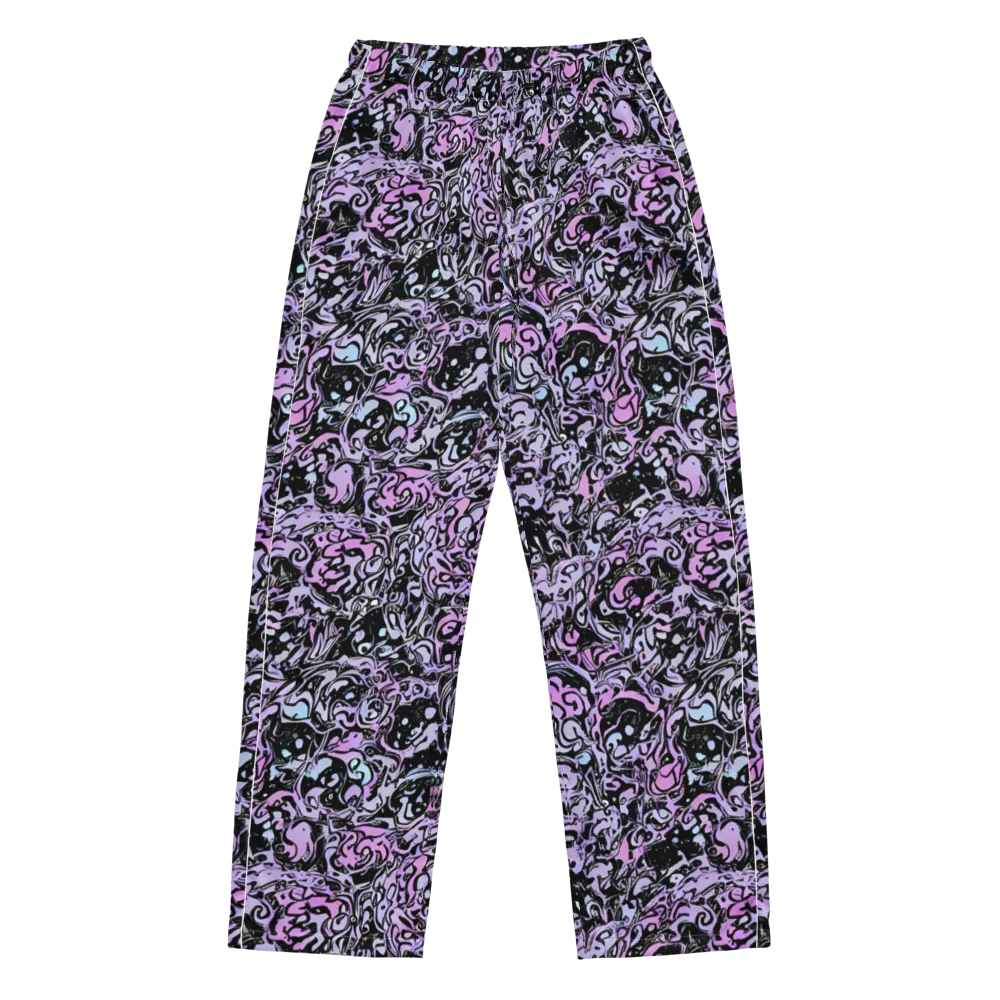 Ultraviolet Riddle on Women's Pajama Pants — Front