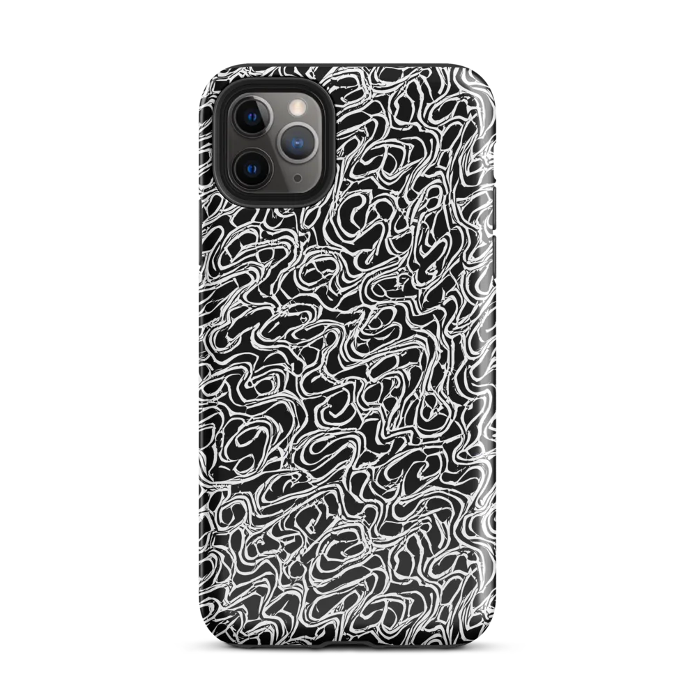 Inkstorm Labyrinth on Tough Case for iPhone® — Front