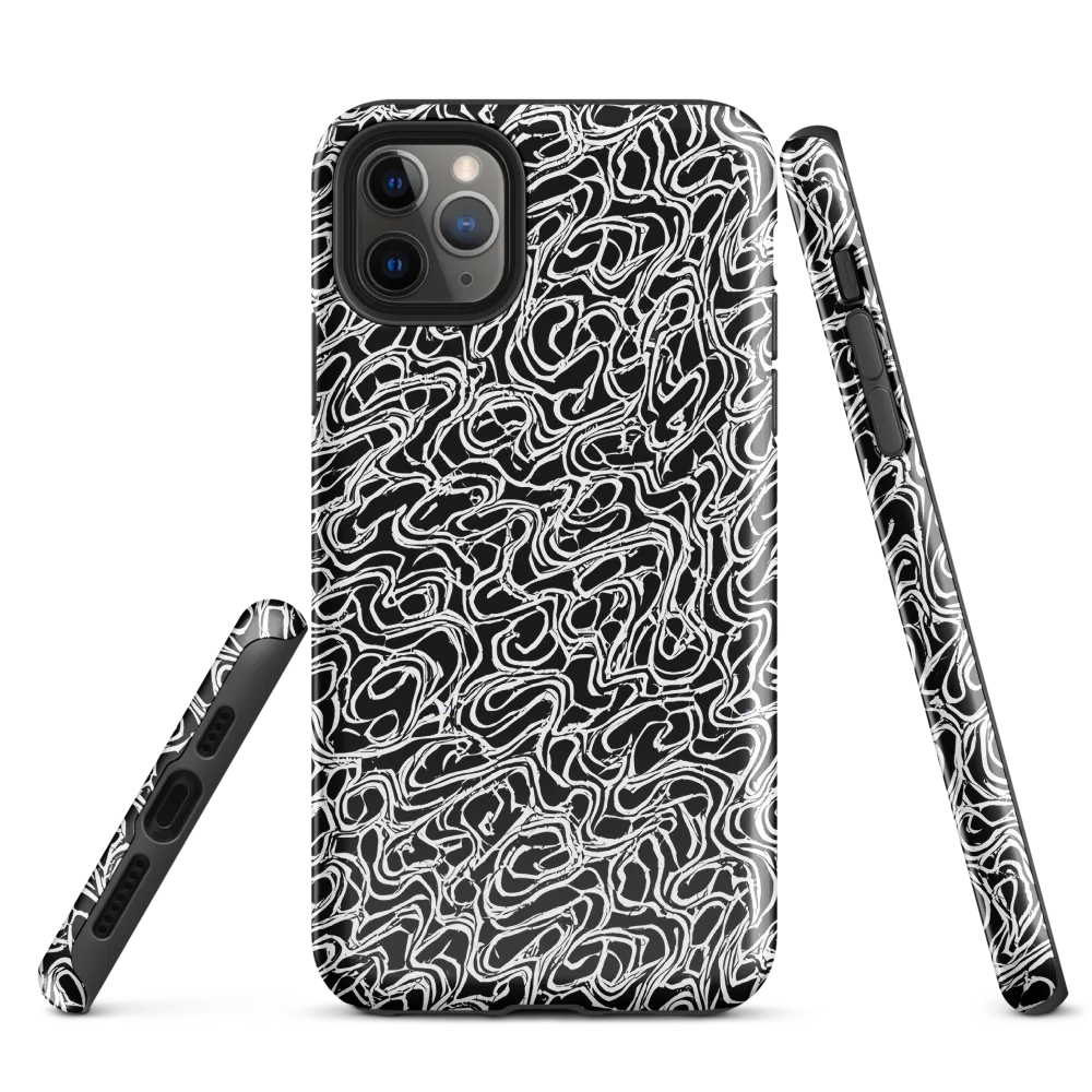 Inkstorm Labyrinth on Tough Case for iPhone® — Front